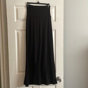 black maxi skirt- size XS